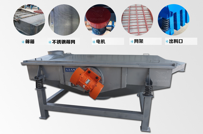 1020不銹鋼直線振動篩結(jié)構(gòu) 1020不銹鋼直線振動篩結(jié)構(gòu)